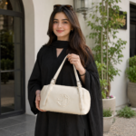 Ivory Elegance Drawstring Shoulder Bag - Image 4