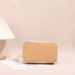 Hobo Shoulder Bag with Leather Base